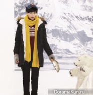 Lee Min Ki и др. для UNIONBAY Winter 2012 Ads