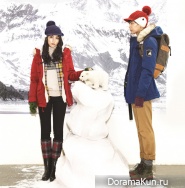 Lee Min Ki и др. для UNIONBAY Winter 2012 Ads