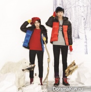 Lee Min Ki и др. для UNIONBAY Winter 2012 Ads