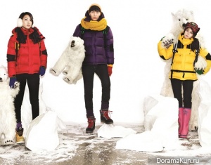 Lee Min Ki и др. для UNIONBAY Winter 2012 Ads