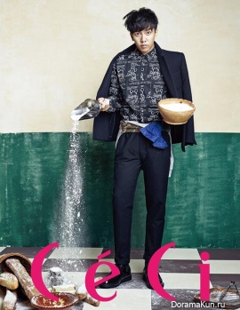 Lee Seung Gi для CeCi Korea October 2013