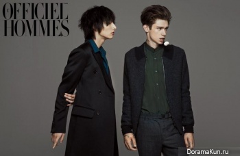 Cole and Lee Soo Hyuk для L'Officiel Hommes Korea 2011
