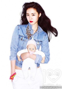 Lee Yeon Hee для InStyle March 2013