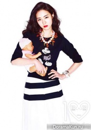 Lee Yeon Hee для InStyle March 2013