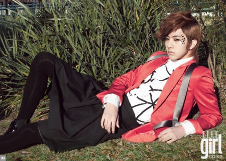 MBLAQ's Thunder для Elle Girl Korea March 2010