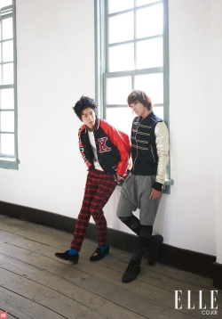 MBLAQ's Lee Joon, Hong Jong Hyun для Elle Korea December 2010