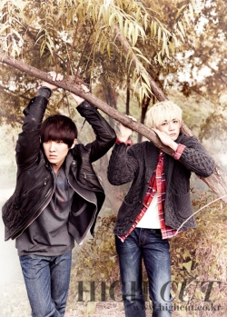 MBLAQ's Seung Ho, Joon, Thunder для High Cut Korea Vol. 62