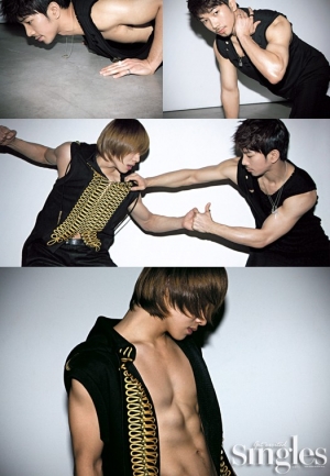 2AM, 2PM, CN Blue, MBLAQ для Singles March 2010