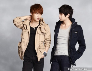 JYJ, Min Hyo Rin для NII Spring 2012 Catalogue