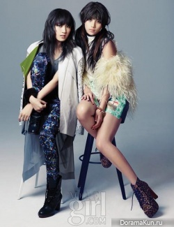 Miss A для Vogue Girl November 2012