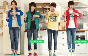 Moon Chae Won, CN Blue для BANG BANG Catalog 2012