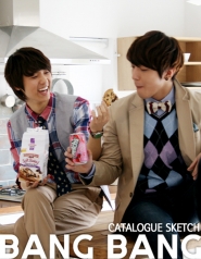 Moon Chae Won, CN Blue для BANG BANG Catalog 2012