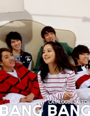 Moon Chae Won, CN Blue для BANG BANG Catalog 2012