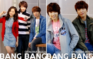 Moon Chae Won, CN Blue для BANG BANG Catalog 2012