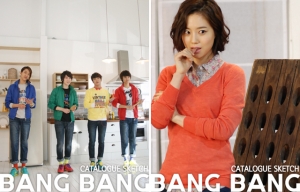 Moon Chae Won, CN Blue для BANG BANG Catalog 2012