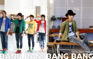 Moon Chae Won, CN Blue для BANG BANG Catalog 2012