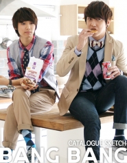 Moon Chae Won, CN Blue для BANG BANG Catalog 2012