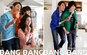 Moon Chae Won, CN Blue для BANG BANG Catalog 2012