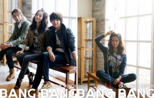 Moon Chae Won, CN Blue для BANG BANG Catalog 2012