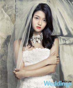 Nam Bo Ra для InStyle Weddings Korea April 2012