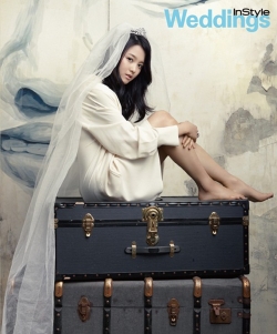Nam Bo Ra для InStyle Weddings Korea April 2012