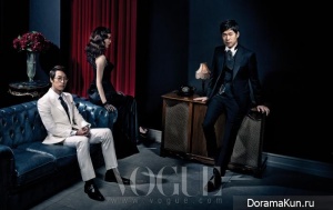 Oh Man Suk и др. для Vogue January 2013