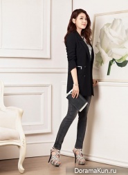 Park Jin Hee для Olivia Hassler Breezy Spring 2013 Ads
