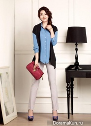 Park Jin Hee для Olivia Hassler Breezy Spring 2013 Ads
