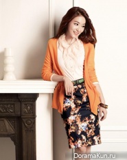 Park Jin Hee для Olivia Hassler Breezy Spring 2013 Ads