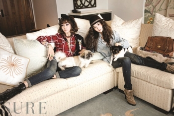 Sung Yuri, Park Min Young для Sure September 2011