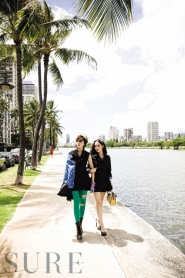 Sung Yuri, Park Min Young для Sure September 2011