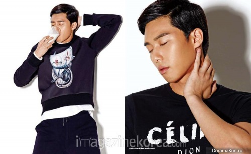 Park Seo Joon для Esquire October 2013