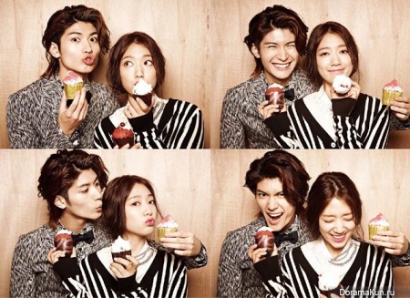 Park Shin Hye, Haruma Miura для CeCi September 2013 Extra