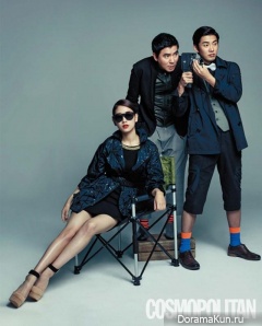 Park Shin Hye, Yoon Kye Sang для Cosmopolitan Korea May 2013