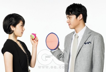 Park Shin Hye, Oh Sang Jin для GQ Korea May 2010