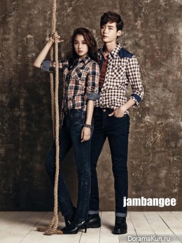 Park Shin Hye, Lee Jong Suk для JAMBANGEE FW 2013 Ads 2