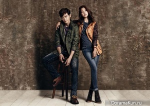 Park Shin Hye, Lee Jong Suk для JAMBANGEE FW 2013 Ads 2