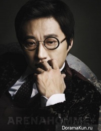 Park Shin Yang для Arena Homme Plus January 2013