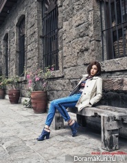 Park Si Yeon для Cosmopolitan February 2013 Extra