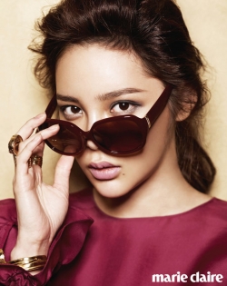 Park Si Yeon для Marie Claire Korea May 2012