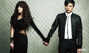 Park Si Yeon, Park Hee Soon для Singles April 2012