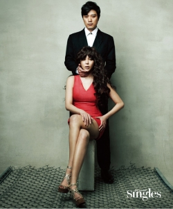 Park Si Yeon, Park Hee Soon для Singles April 2012