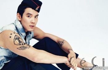 Park Tae Hwan для CeCi January 2013