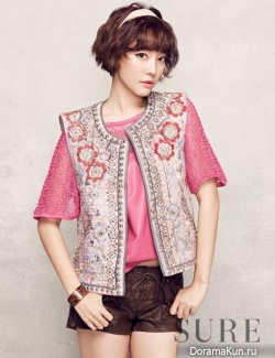 Jaekyung, Woori (Rainbow) для SURE April 2013