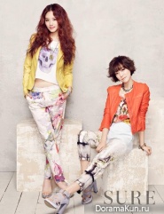 Jaekyung, Woori (Rainbow) для SURE April 2013