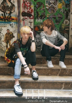 SHINee для Elle Korea January 2012