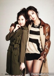 SNSD (Seohyun, Yuri) для Billboard Magazine 2013