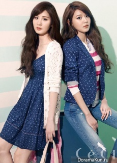 Sooyoung, Seohyun для CeCi March 2013