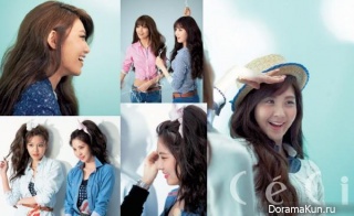 Sooyoung, Seohyun для CeCi March 2013