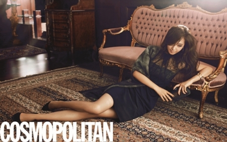 SNSD's Yuri для Cosmopolitan Korea September 2011
